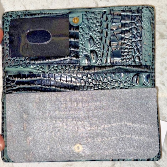 Brahmin Ady Obsidian Gorgeous Turquoise tones Wallet Melbourne BRAND NEW - Picture 5 of 8